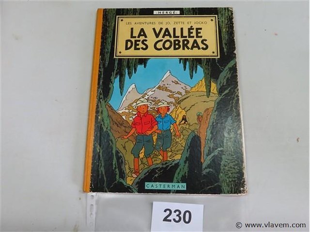 "la vallée des cobras" - afbeelding 1 van  3