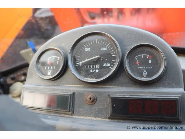 Laadgraafcombinatie kubota r420n, bj 2004, serie nr 01004, werkuren 1111,5, mogelijk platte batterij, vv toebehoren - afbeelding 3 van  16