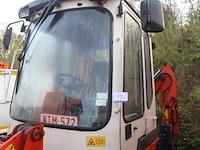 Laadgraafcombinatie kubota r420n, bj 2004, serie nr 01004, werkuren 1111,5, mogelijk platte batterij, vv toebehoren - afbeelding 11 van  16