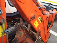 Laadgraafcombinatie kubota r420n, bj 2004, serie nr 01004, werkuren 1111,5, mogelijk platte batterij, vv toebehoren - afbeelding 12 van  16