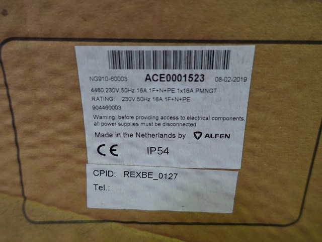 Laadpaal eve mini alfen - afbeelding 2 van  2