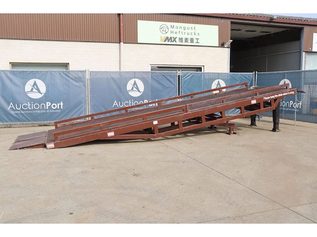 Laadramp containerramps mangust lr12t 12t 2024 - afbeelding 1 van  1