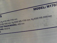 Laadramp van 1 stuk - 4150kg - 2500x530mm - afbeelding 2 van  2