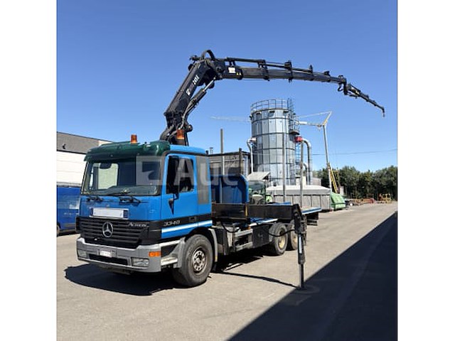 Laadwagen met kraan mercedes-benz actros 3340 (2002-379,809 km-vin:wdb9501631k772600) - afbeelding 11 van  51