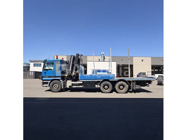 Laadwagen met kraan mercedes-benz actros 3340 (2002-379,809 km-vin:wdb9501631k772600) - afbeelding 12 van  51