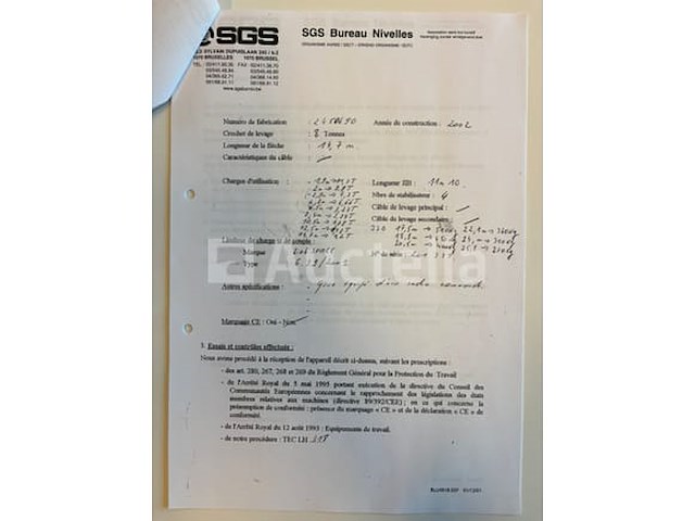 Laadwagen met kraan mercedes-benz actros 3340 (2002-379,809 km-vin:wdb9501631k772600) - afbeelding 39 van  51