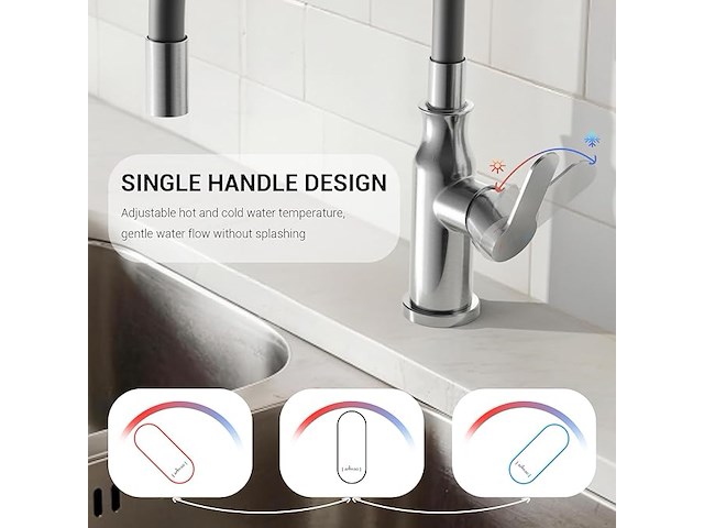 Laagdruk keukenkraan - afbeelding 7 van  7