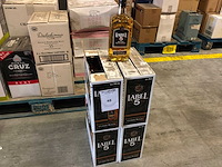 Label 5 partij whisky (24x) - afbeelding 1 van  2