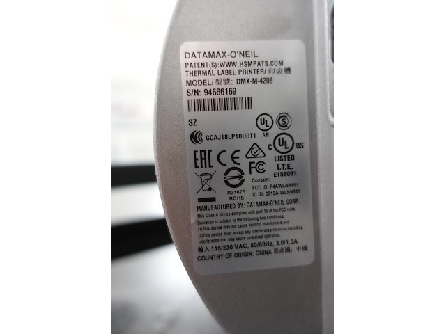 Label printer honeywel - afbeelding 4 van  4