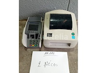 Labeldrukkers & bancontact set van 48 colgate children's toothpasts - nieuw set van 1000 e-sigaret flesdoppen - nieuw set van 110 kledingalarmen set van 200 plastic planken tegen winkelprijzen - afbeelding 3 van  7