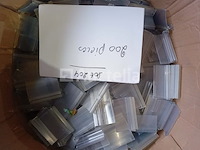 Labeldrukkers & bancontact set van 48 colgate children's toothpasts - nieuw set van 1000 e-sigaret flesdoppen - nieuw set van 110 kledingalarmen set van 200 plastic planken tegen winkelprijzen - afbeelding 5 van  7