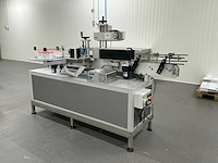 Labelmachine voorzien van transportband eme - afbeelding 2 van  9
