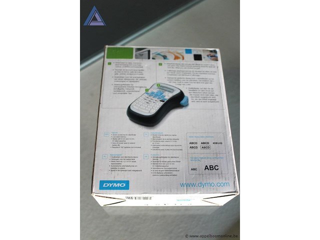 Labelmaker, dymo, labelmanager 120p, werkt op 6 aaa batterijen (niet inbegrepen), werking niet gekend - afbeelding 2 van  2