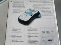 Labelmaker, dymo, labelmanager 120p, werkt op 6 aaa batterijen (niet inbegrepen), werking niet gekend - afbeelding 2 van  2