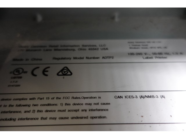 Labelprinter avery dennison - afbeelding 9 van  9