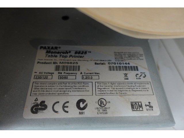 Labelprinter paxar - afbeelding 5 van  5