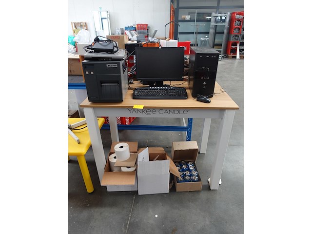 Labelprinter sato + computer hp - afbeelding 1 van  7