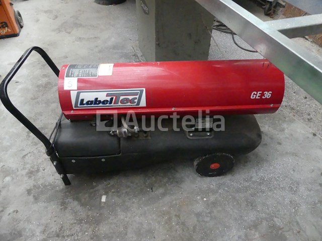 Labeltech ge36 oliegestookt warmtekanon - afbeelding 2 van  3