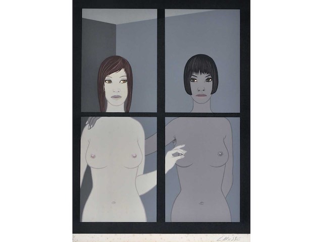 Labisse felix - litho - e.a. x/xxv - afbeelding 1 van  1