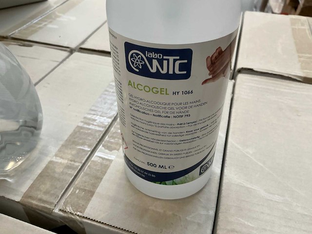 Labo wtc partij hydro-alcoholische gel - afbeelding 8 van  9