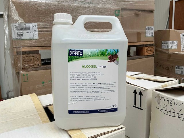 Labo wtc partij hydro alcoholische gel - afbeelding 4 van  4