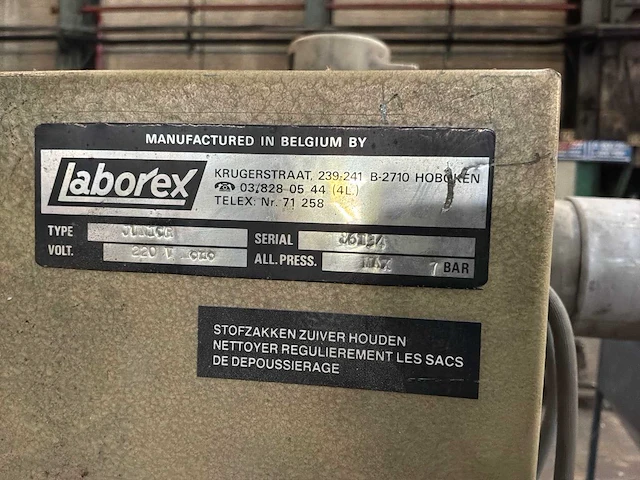 Laborex junior straalcabine - afbeelding 12 van  13