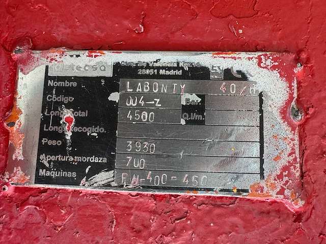 Labounty - msd 40r - ijzerschaar - afbeelding 4 van  17