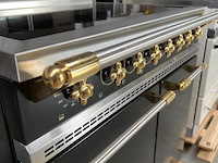 Lacanche gasfornuis beaune 90cm zwart/messing