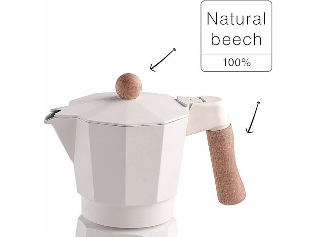 Lacor italiaans koffiezetapparaat - afbeelding 3 van  3
