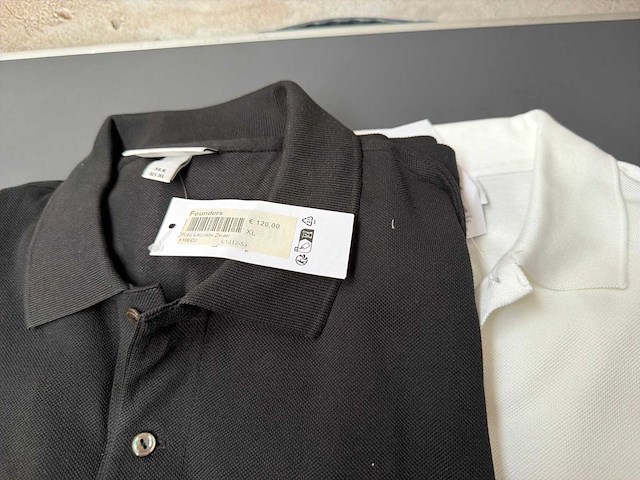 Lacoste polo (zwart=longsleeve) (2x) - afbeelding 3 van  3