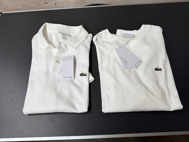 Lacoste polo/shirt (2x) - afbeelding 1 van  5