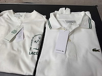 Lacoste shirt (groen=longsleeve) (3x) - afbeelding 2 van  3