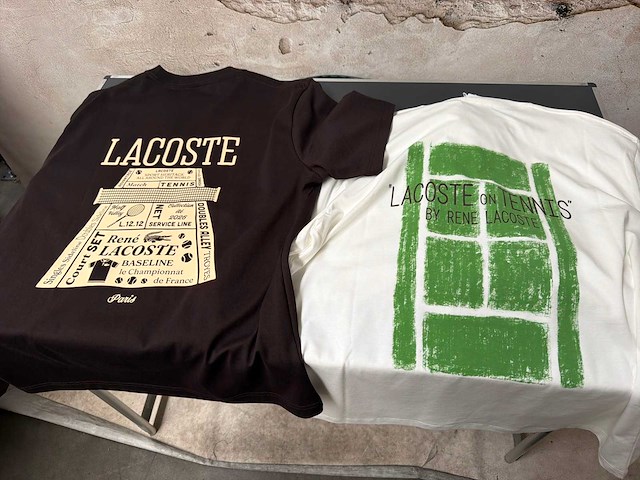 Lacoste t-shirt (5x) - afbeelding 1 van  1