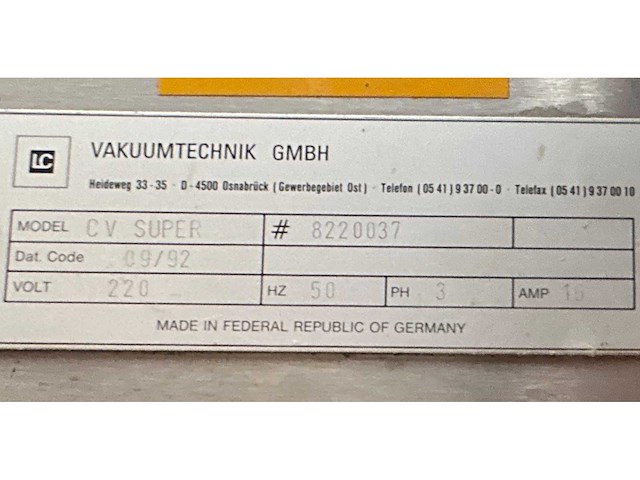 Lacovac cv-super - vacuummachine - afbeelding 2 van  2