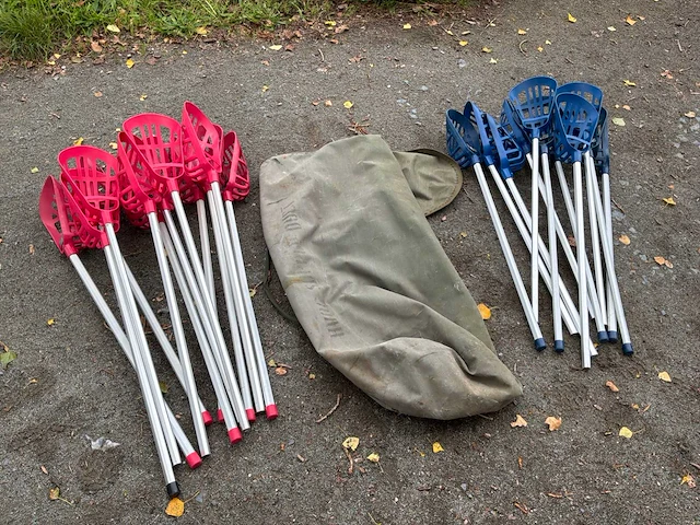 Lacross sticks (23x) - afbeelding 1 van  5