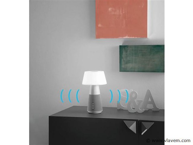 Lad decibel oplaadbare tafellamp met bluetooth speaker - afbeelding 5 van  5
