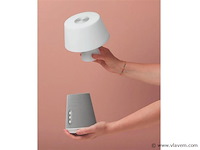 Lad decibel oplaadbare tafellamp met bluetooth speaker - afbeelding 4 van  5