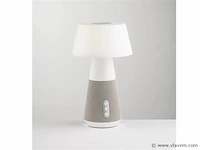 Lad decibel oplaadbare tafellamp met bluetooth speaker
