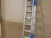 Ladder - uitschuifbaar 3x11 sporten - afbeelding 1 van  1