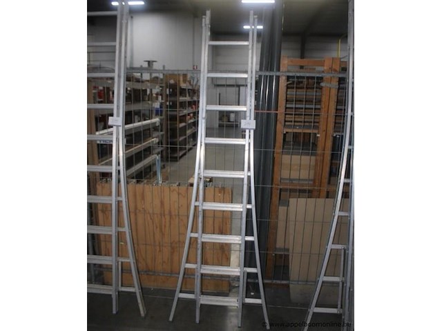 Ladder 2x9 sporten - afbeelding 1 van  1