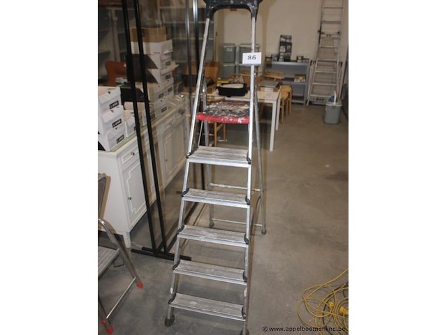 Ladder, altrex, double decker, 6-treeds - afbeelding 1 van  2