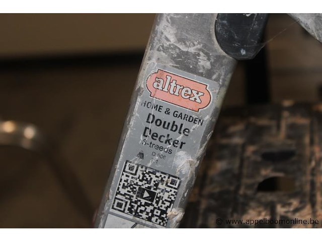 Ladder, altrex, double decker, 6-treeds - afbeelding 2 van  2