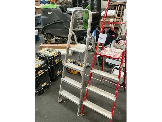 Ladder en trap (2x) - afbeelding 3 van  3