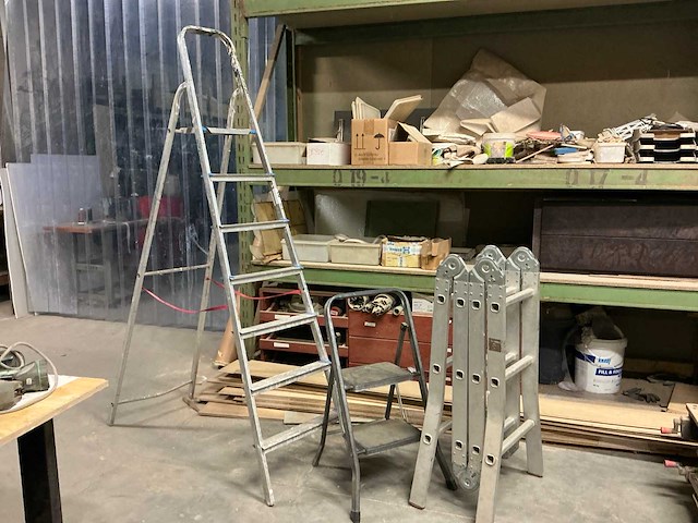 Ladder en trap (3x) - afbeelding 1 van  4