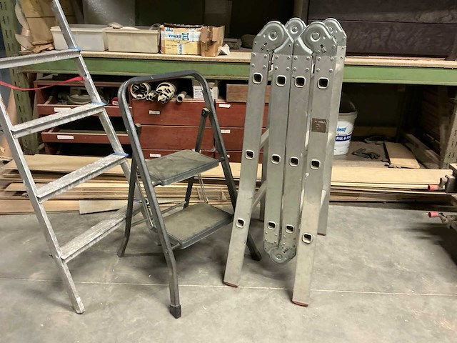 Ladder en trap (3x) - afbeelding 3 van  4