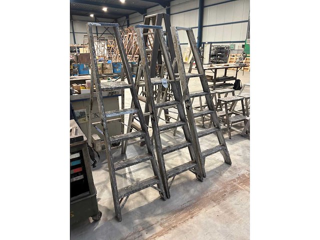 Ladder en trap (3x) - afbeelding 1 van  5