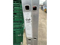 Ladder met steunvoet (2x) - afbeelding 3 van  3