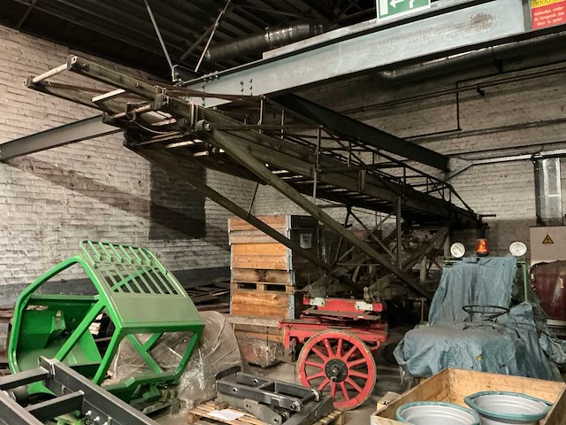 Ladder wagen 19de eeuws - afbeelding 1 van  10