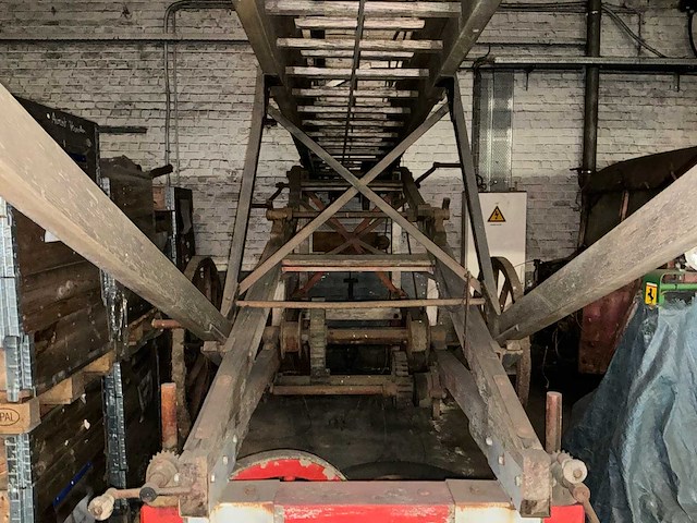 Ladder wagen 19de eeuws - afbeelding 6 van  10