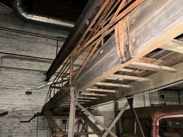 Ladder wagen 19de eeuws - afbeelding 3 van  3